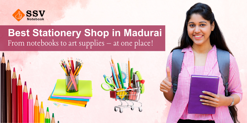 Best Stationery Shop in Madurai