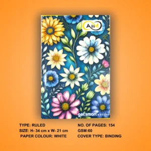 Aim Long Size Ruled Notebook