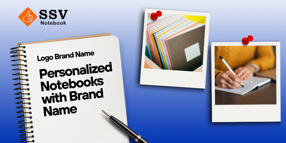 Personalized Notebooks with Brand Name