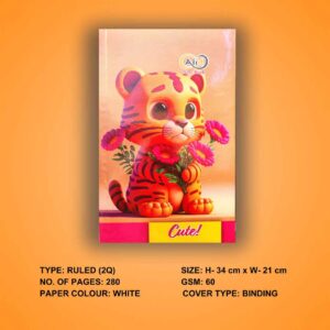 Aim Premium Long Size Notebook_Ruled