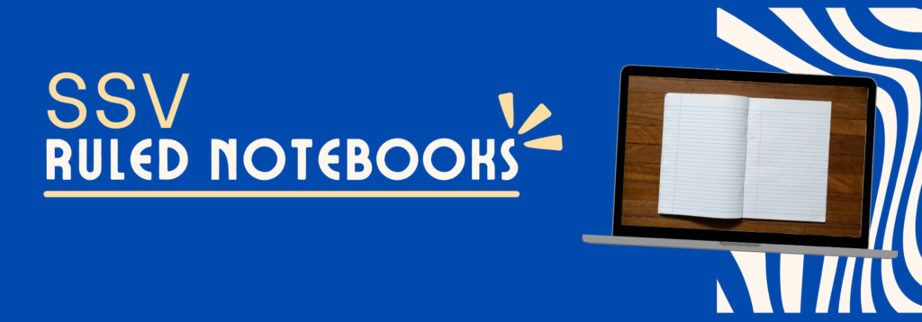 SSV Ruled Notebooks