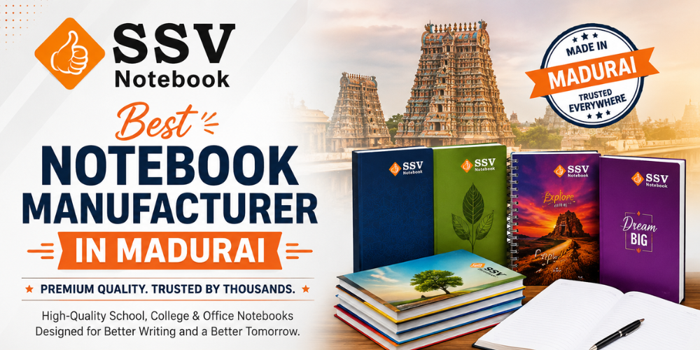 Best Notebook Manufacturer in Madurai